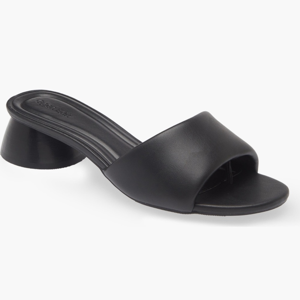 Black Women's Slide Sandals